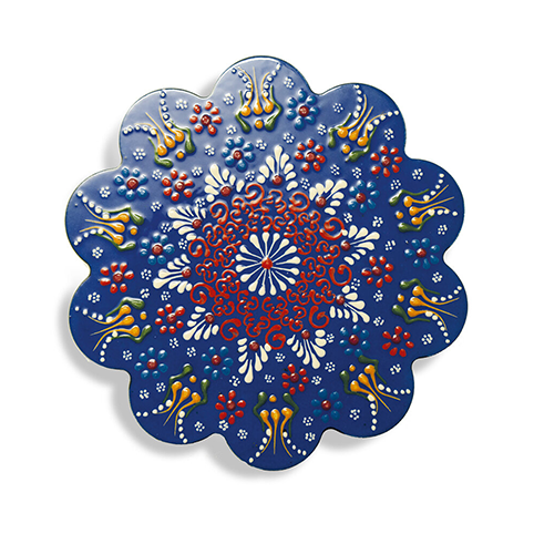 Sbam Design Sottopentola in ceramica decorato a mano Negozio
