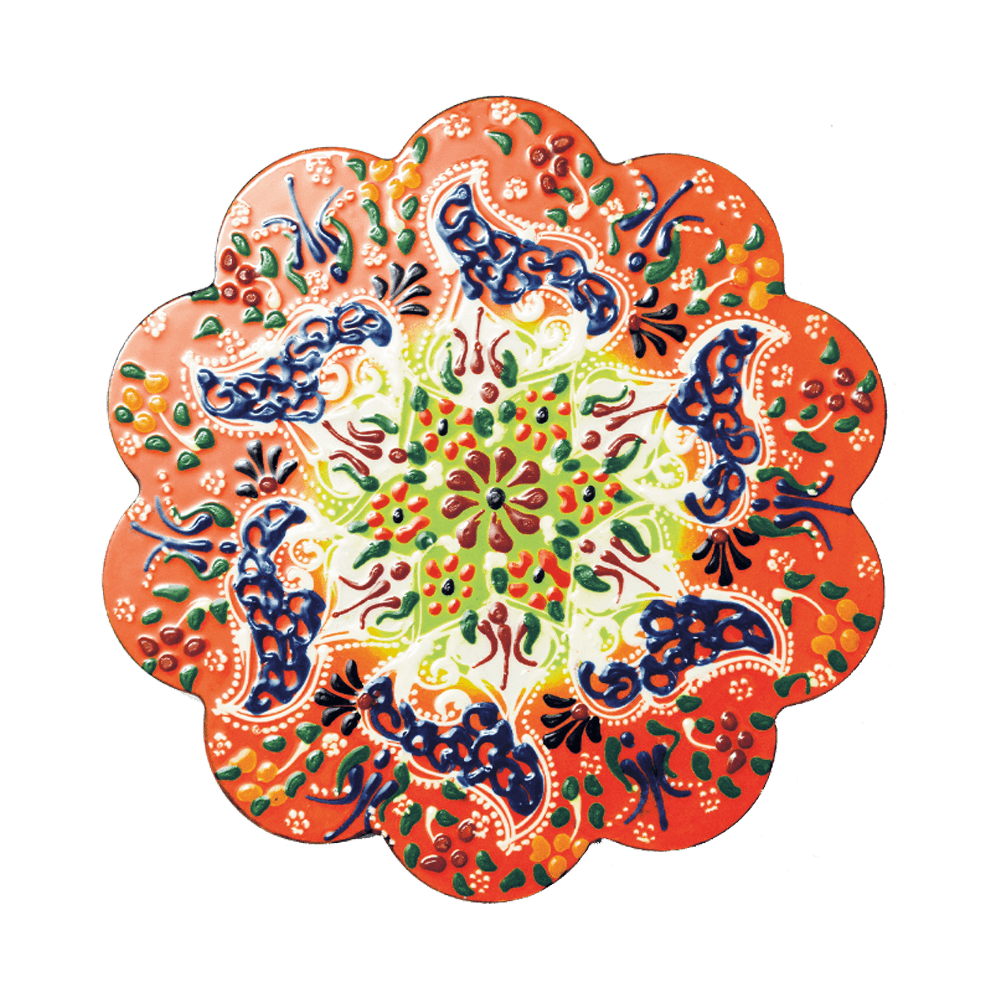 Sbam Design Sottopentola in ceramica decorato a mano Negozio