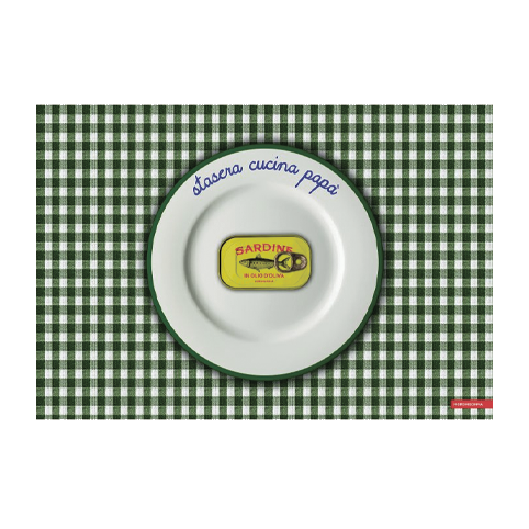 Sbam Design Tovaglietta Mangia e Impara – Verde In Saldo