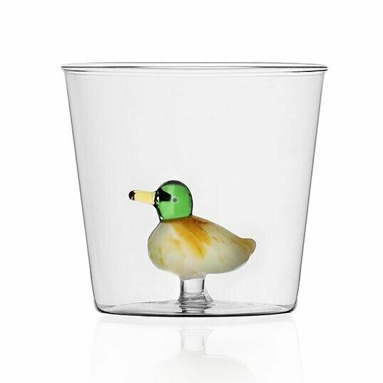 Sbam Design Tumbler Animal Farm – bicchiere in vetro con animaletto Moda