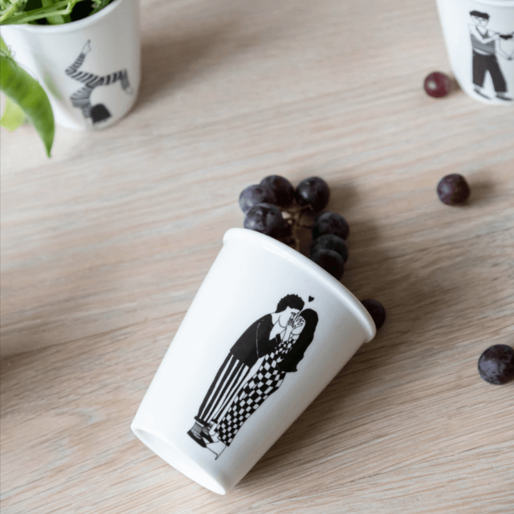 Sbam Design Tazza/Bicchiere in ceramica Helen B Offerta speciale
