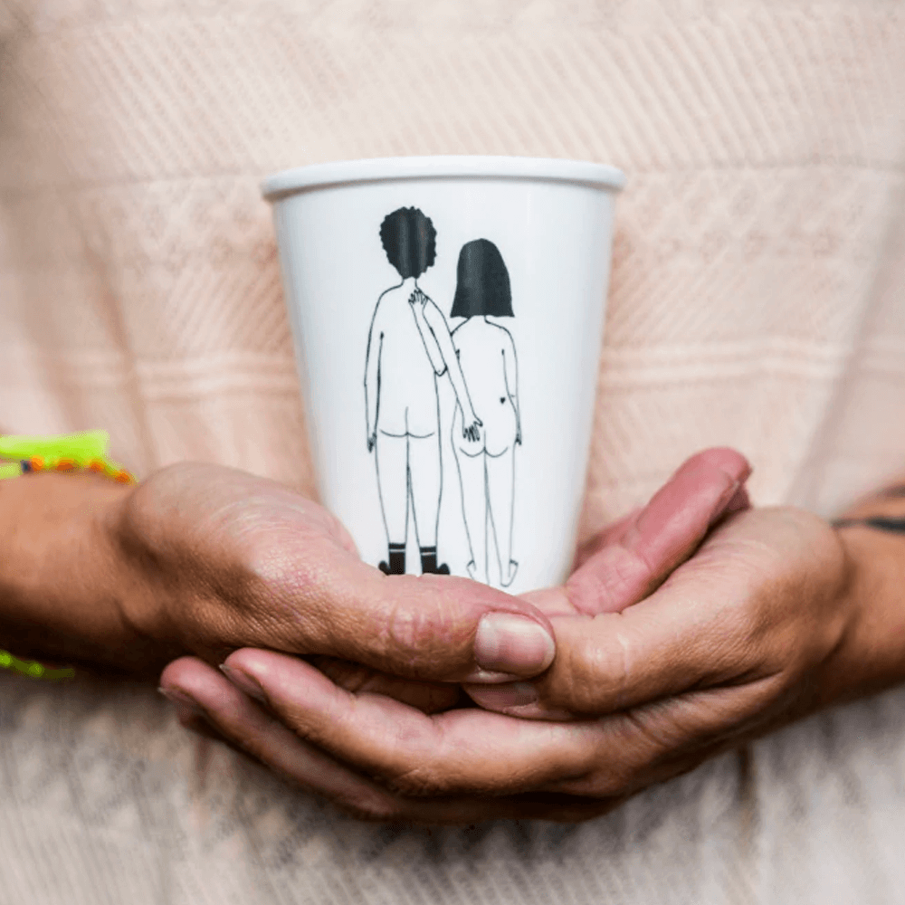 Sbam Design Tazza/Bicchiere in ceramica Helen B Offerta speciale