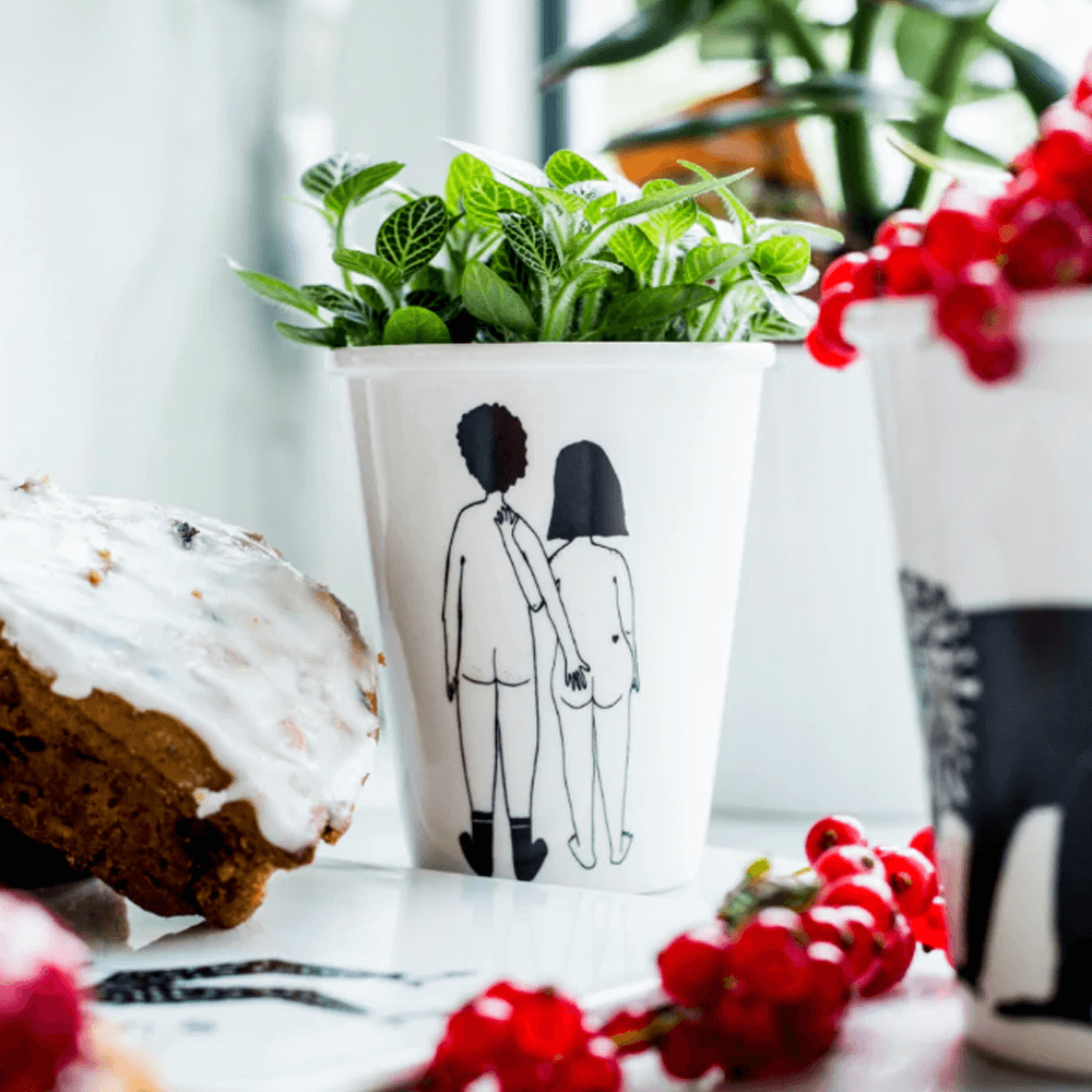 Sbam Design Tazza/Bicchiere in ceramica Helen B Offerta speciale