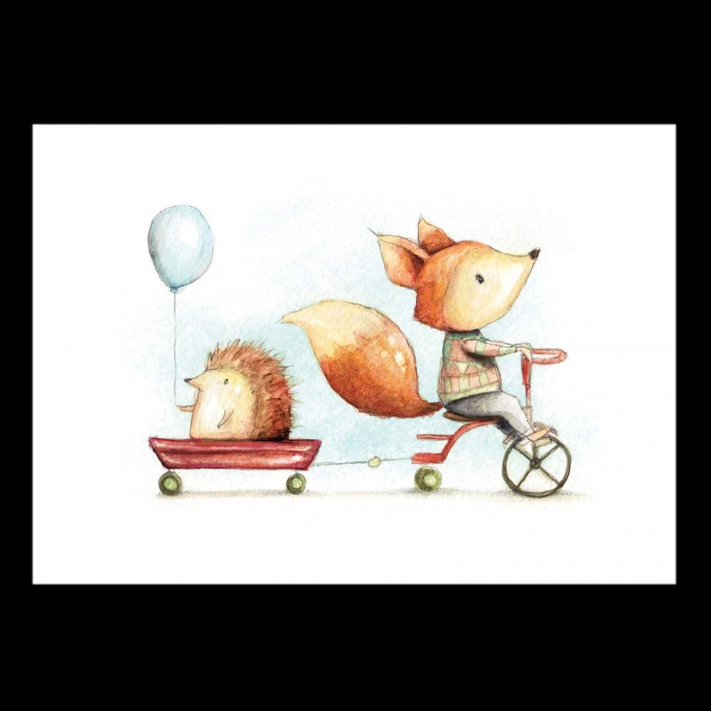 Sbam Design Poster bimbi 30×40 – illustrazioni di Mike Koubou Offerte giornaliere