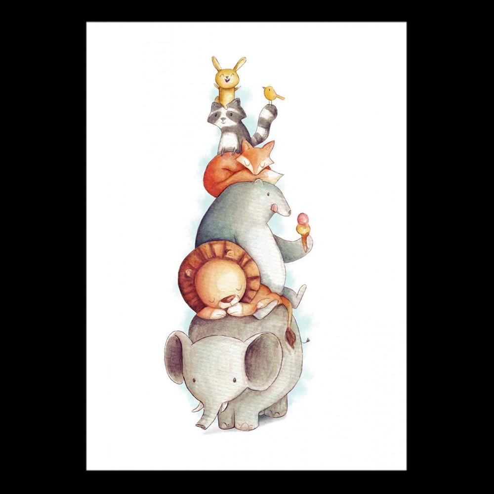 Sbam Design Poster bimbi 30×40 – illustrazioni di Mike Koubou Offerte giornaliere