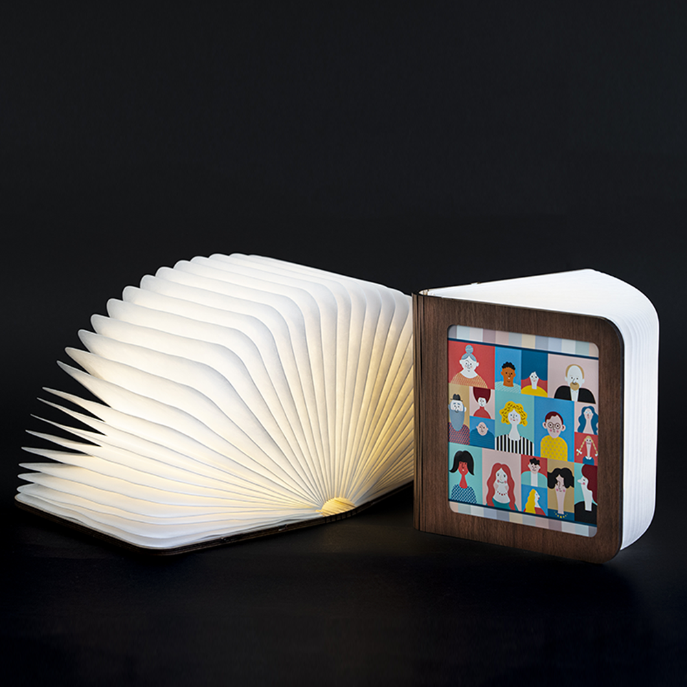 Sbam Design Pic Light – libro luminoso con copertina personalizzabile Ritorno libero