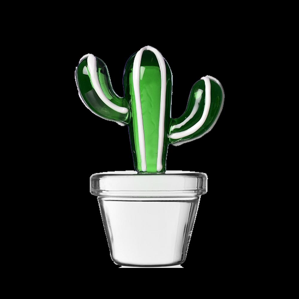 Sbam Design Fermacarte decorativo cactus di vetro Rilascio limitato