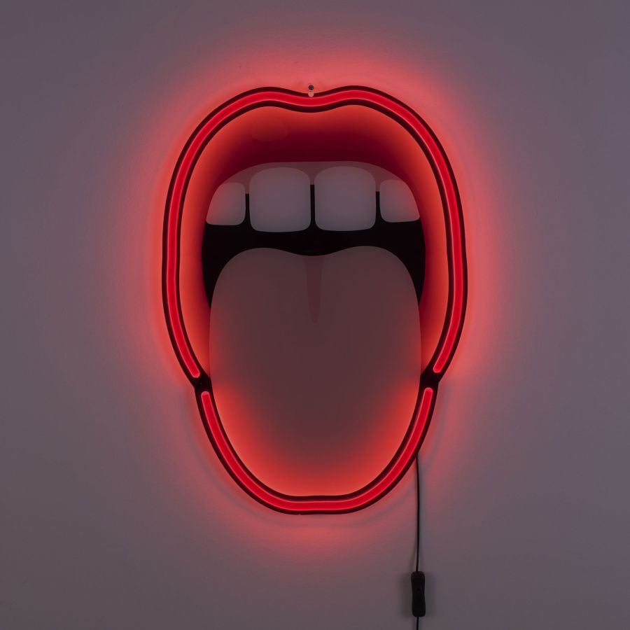 Seletti Led Lamp Tongue Negozio