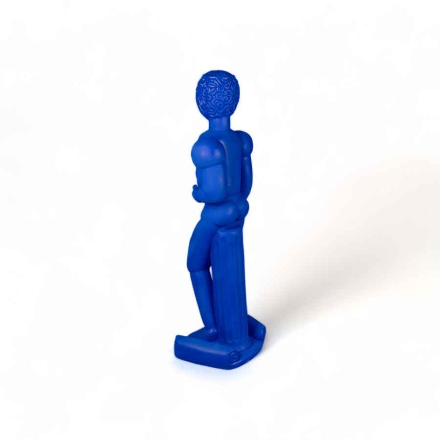 Seletti Terracotta Statue Bronzo Blue Italia