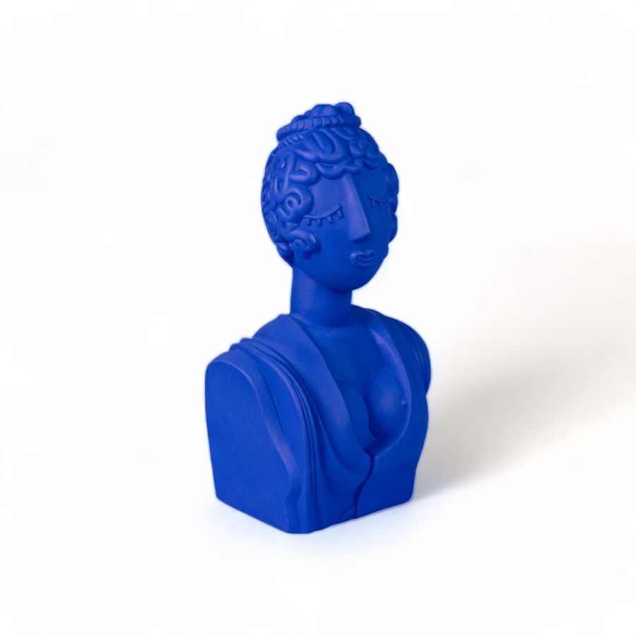 Seletti Terracotta Bust Poppea Blue 2025