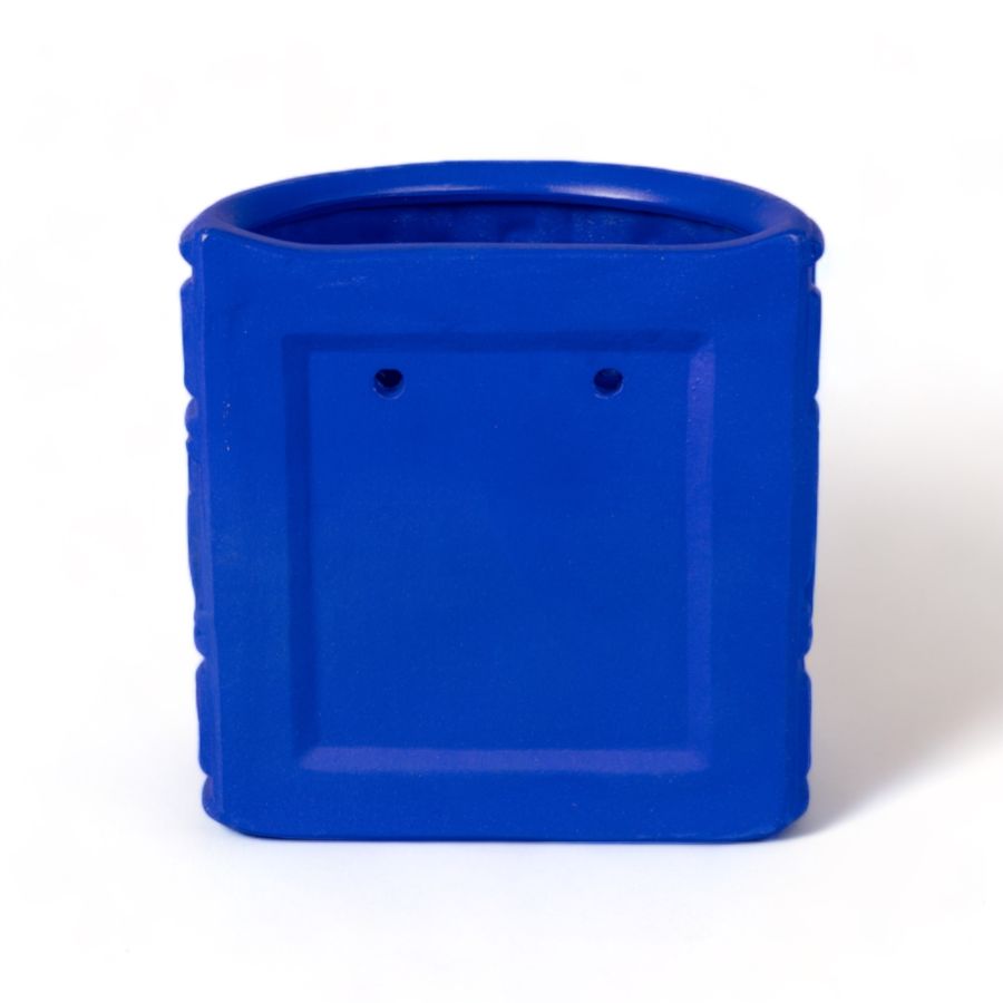 Seletti Terracotta Wall Vase Greche Blue Spedizione Gratuita