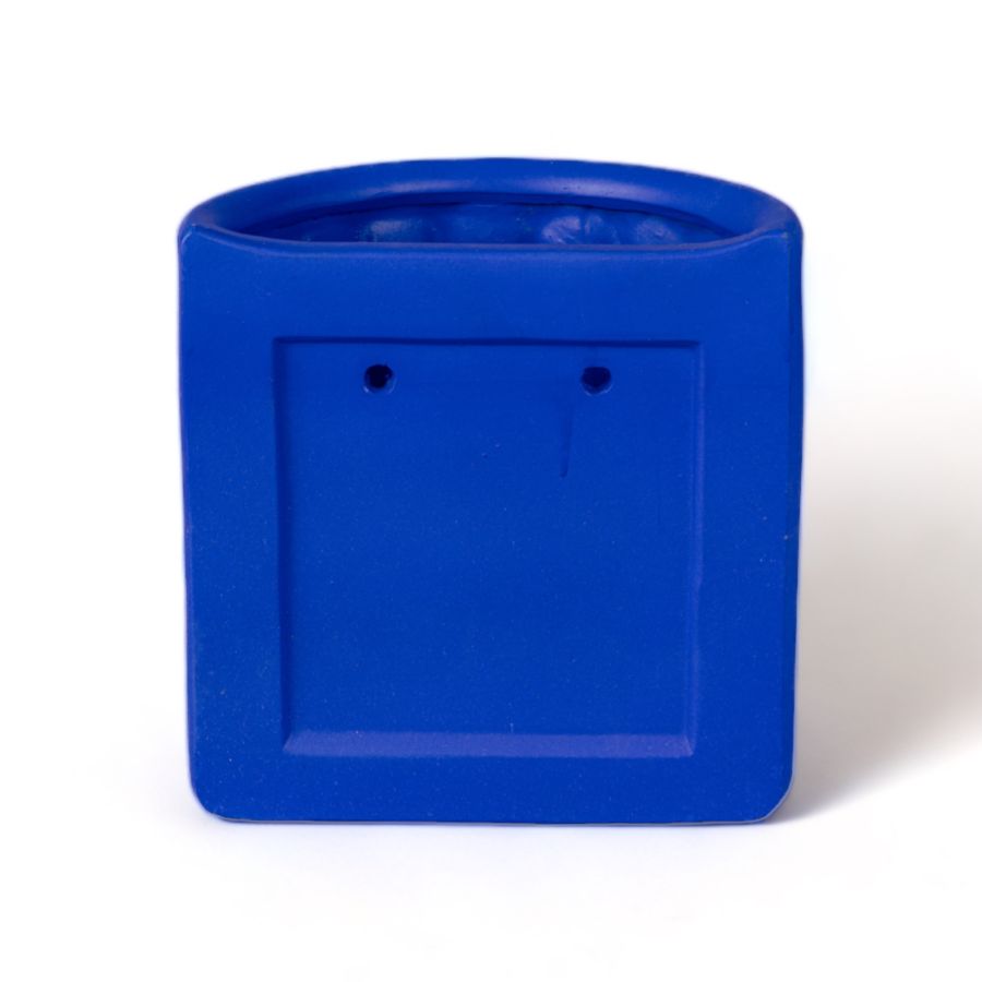 Seletti Terracotta Wall Vase Dorico Blue Pezzi Unici