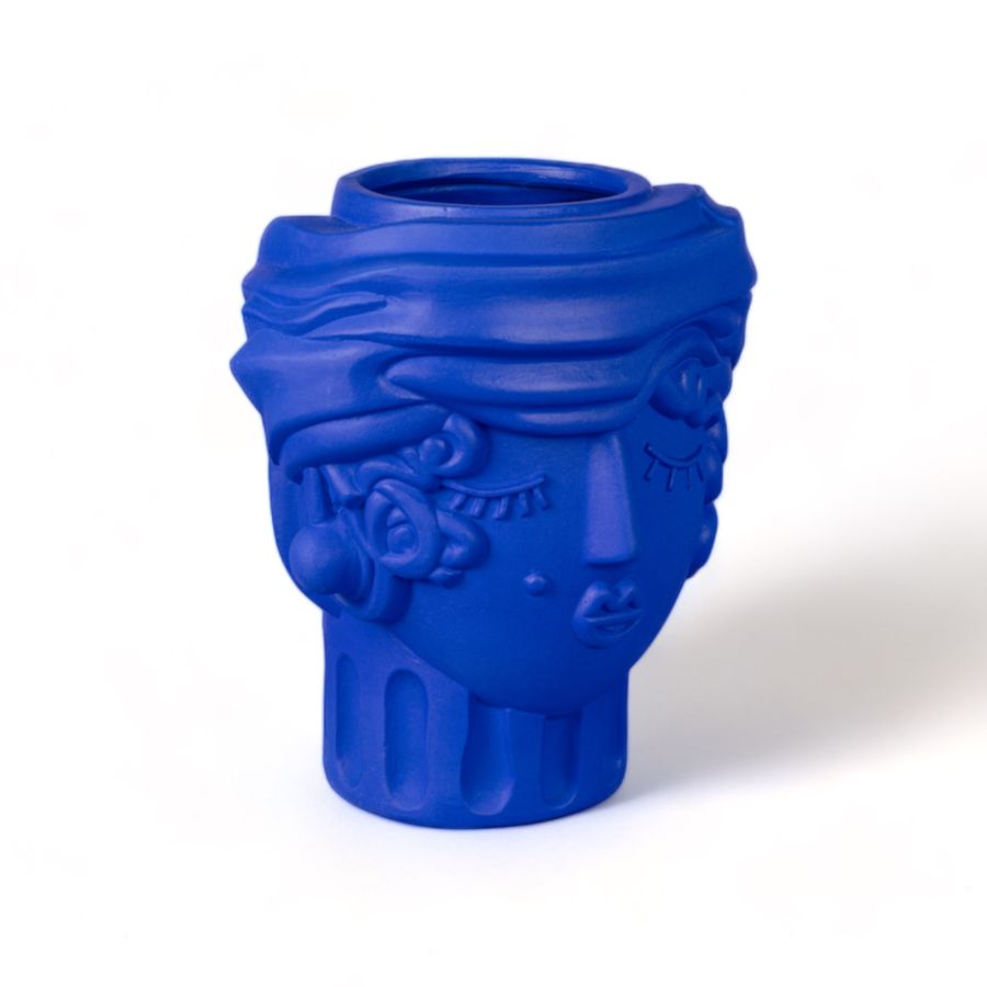 Seletti Terracotta Vase Women Blue Soddisfazione Garantita