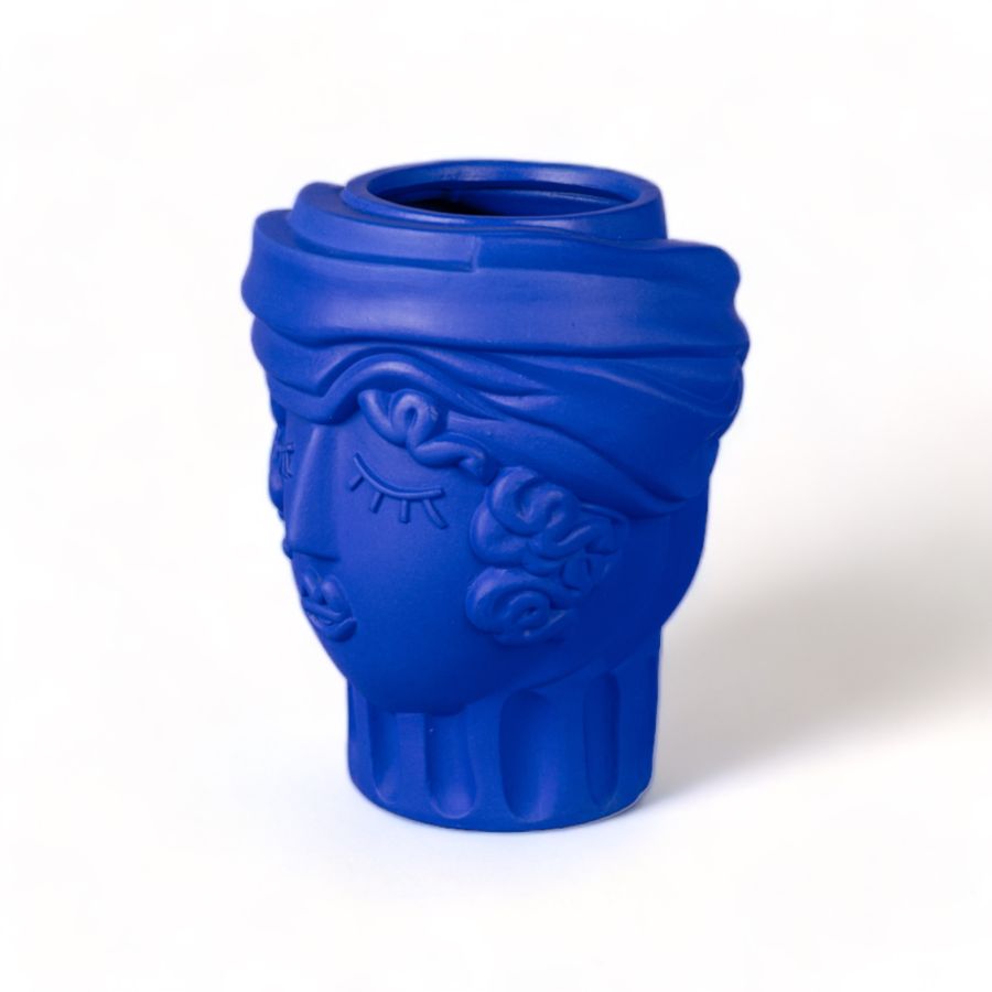 Seletti Terracotta Vase Women Blue Soddisfazione Garantita