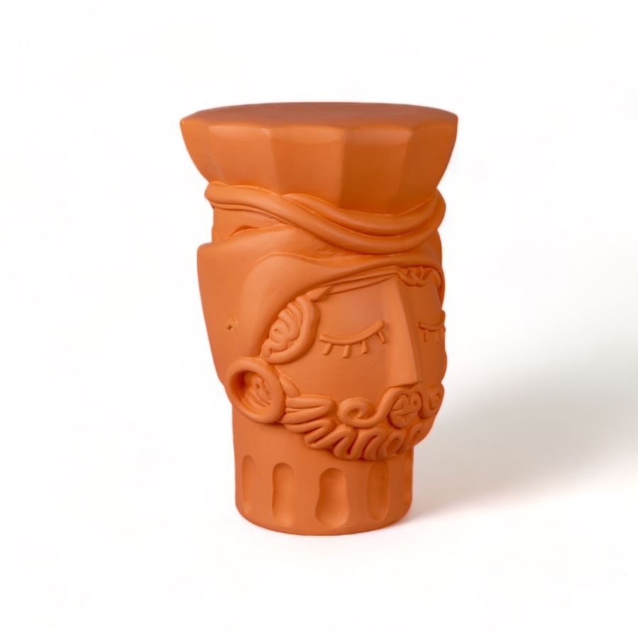 Seletti Magna Graecia Terracotta Stool Man Fino Al -60%