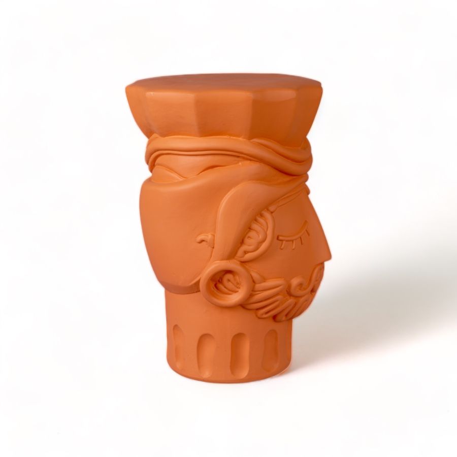 Seletti Magna Graecia Terracotta Stool Man Fino Al -60%
