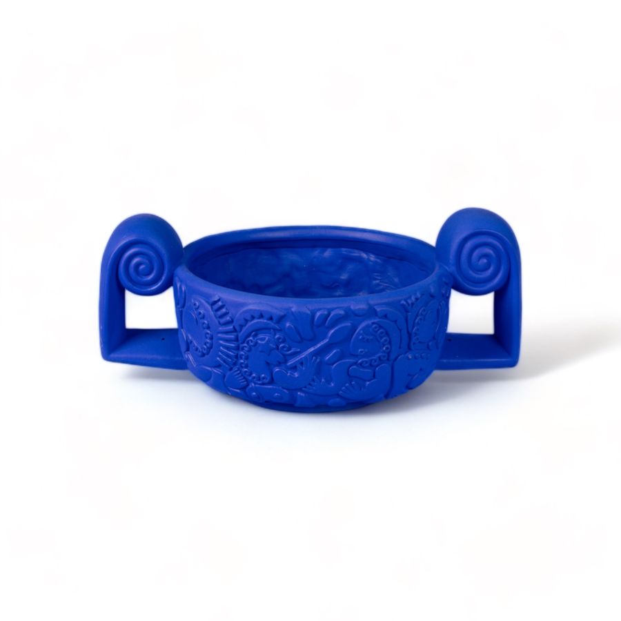 Seletti Terracotta Vase Centrotavola Blue