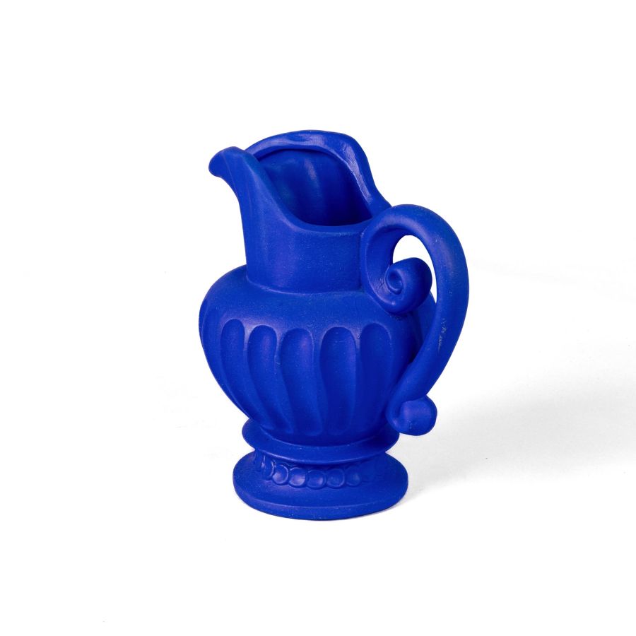 Seletti Terracotta Vase Caraffa Blue Prezzo Ridotto
