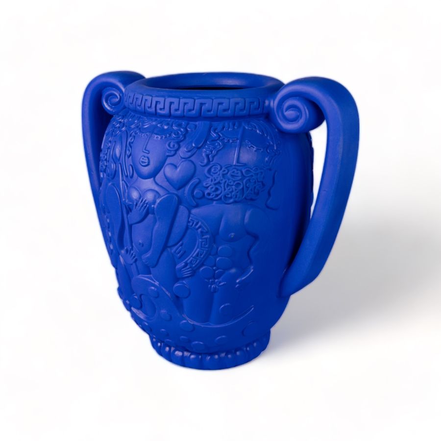 Seletti Terracotta Amphora Blue Presa