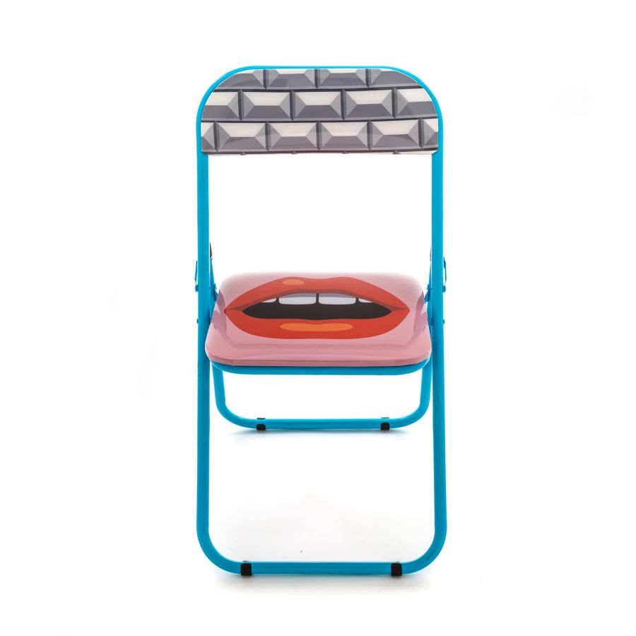 Seletti Folding Chair Mouth Fino al 55% di sconto