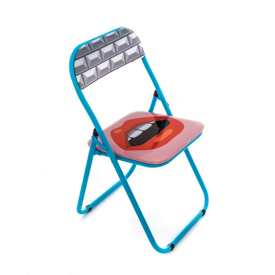 Seletti Folding Chair Mouth Fino al 55% di sconto