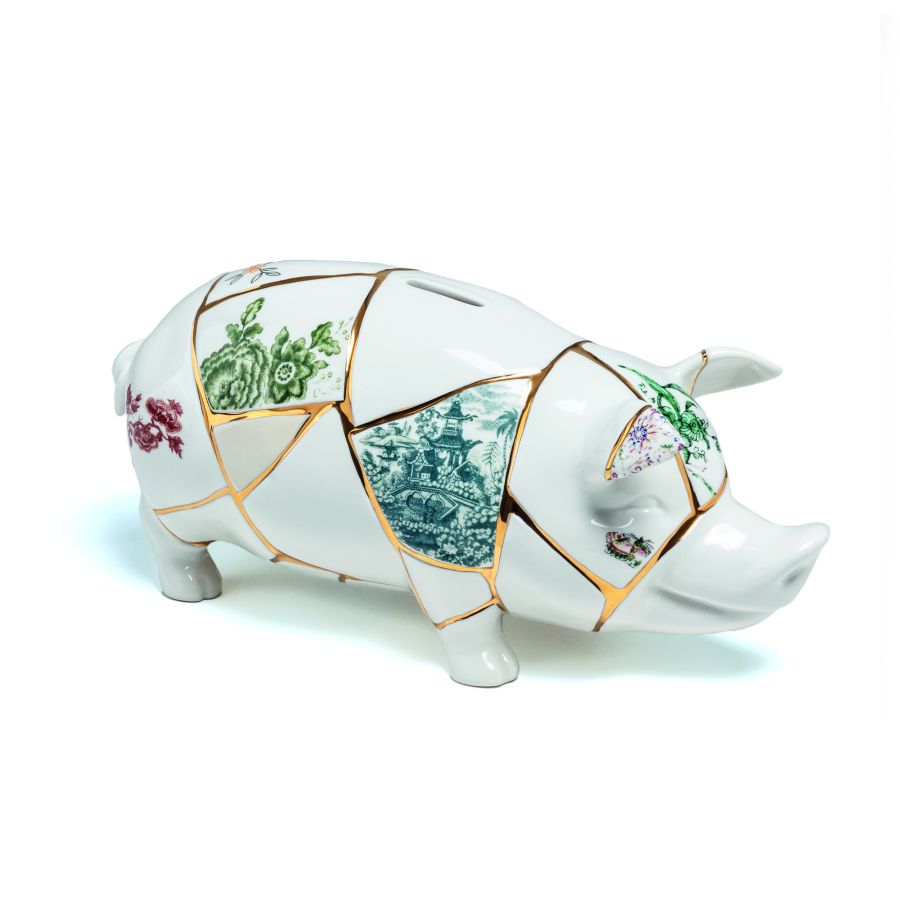 Seletti Piggy Bank Kintsugi 2025