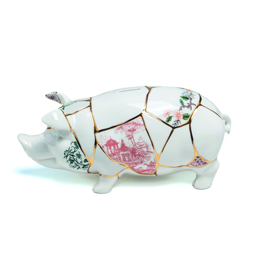 Seletti Piggy Bank Kintsugi 2025