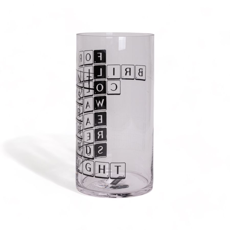 Seletti Vase in glass Tiles & Tales "Flowers" Promozione