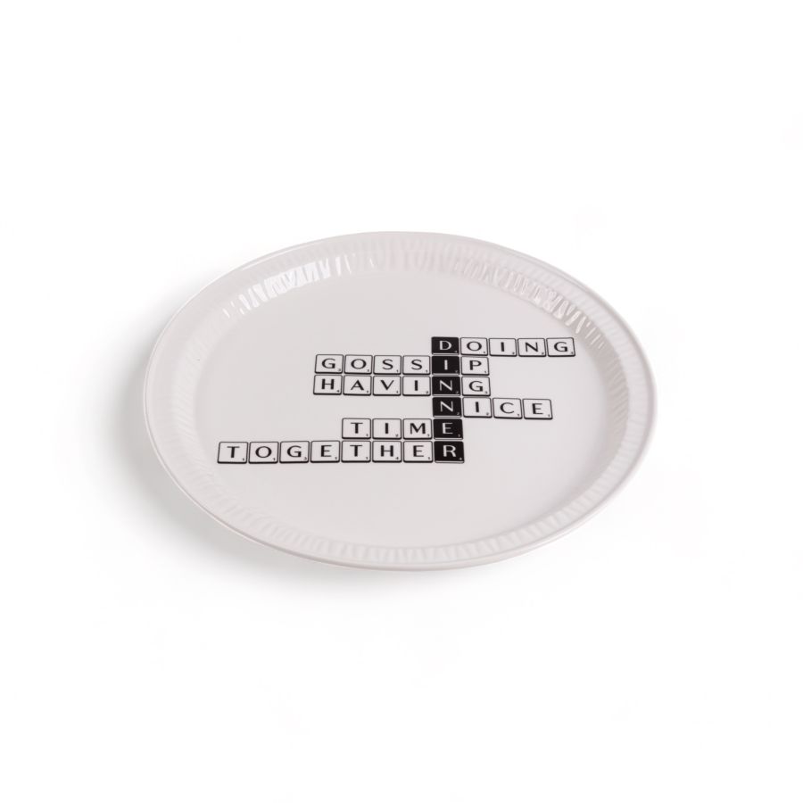Seletti Plate Tiles & Tales "Dinner" Spedizione Gratuita