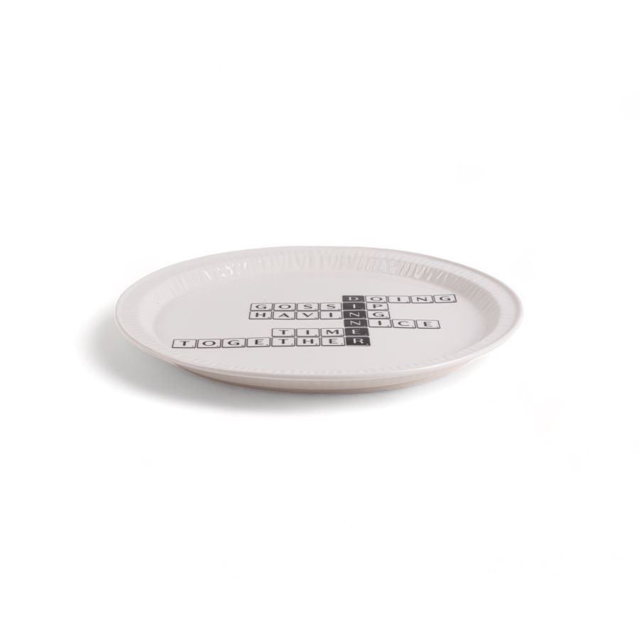 Seletti Plate Tiles & Tales "Dinner" Spedizione Gratuita