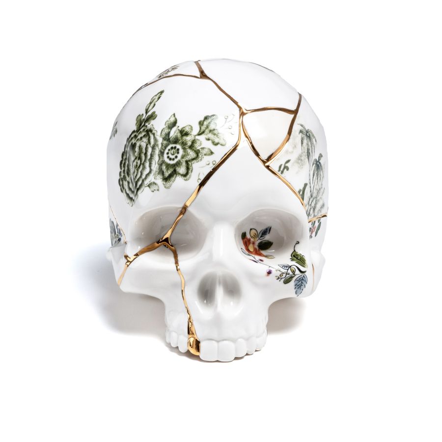 Seletti Skull Kintsugi In Saldo
