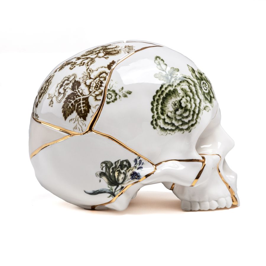 Seletti Skull Kintsugi In Saldo