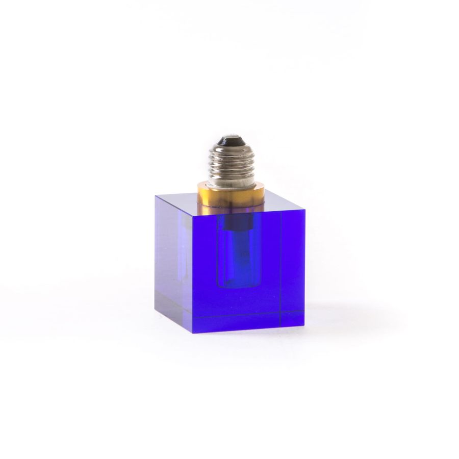 Seletti Crystaled Square Blue Saldi Di Fabbrica