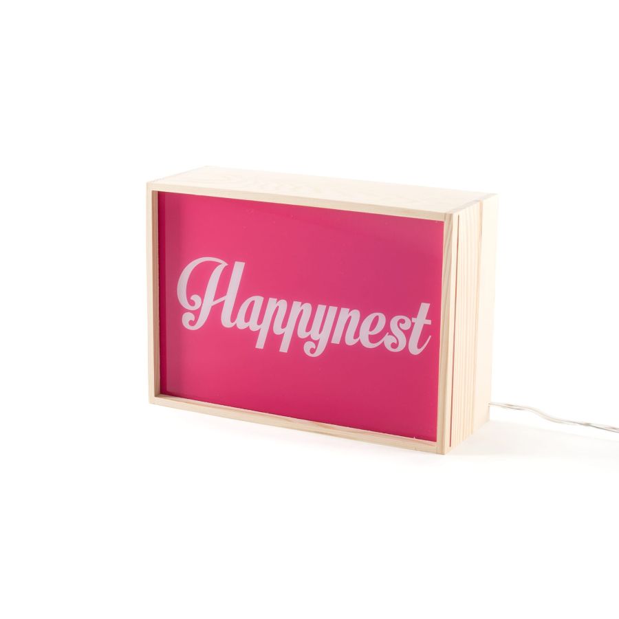 Seletti Lighthink Box Light my Fire / I have a dream / Happynest In Saldo