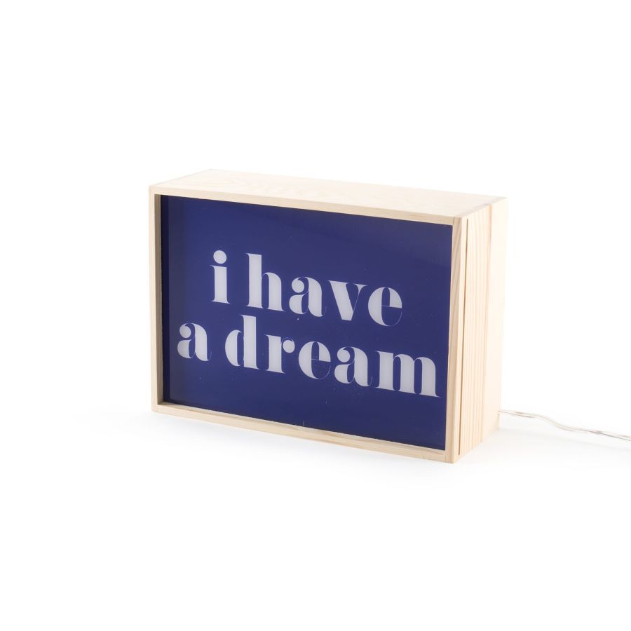Seletti Lighthink Box Light my Fire / I have a dream / Happynest In Saldo