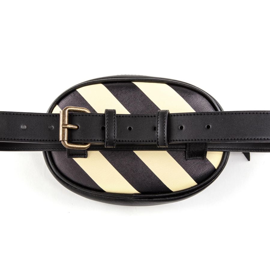 Seletti Waist Bag Shit Striped Prezzo Ridotto