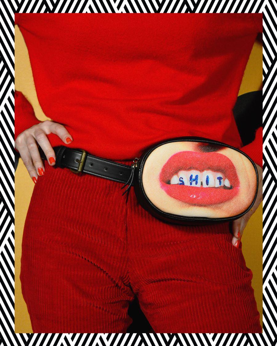 Seletti Waist Bag Shit Sottocosto
