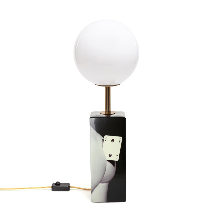 Seletti Table Lamp Two of Spades