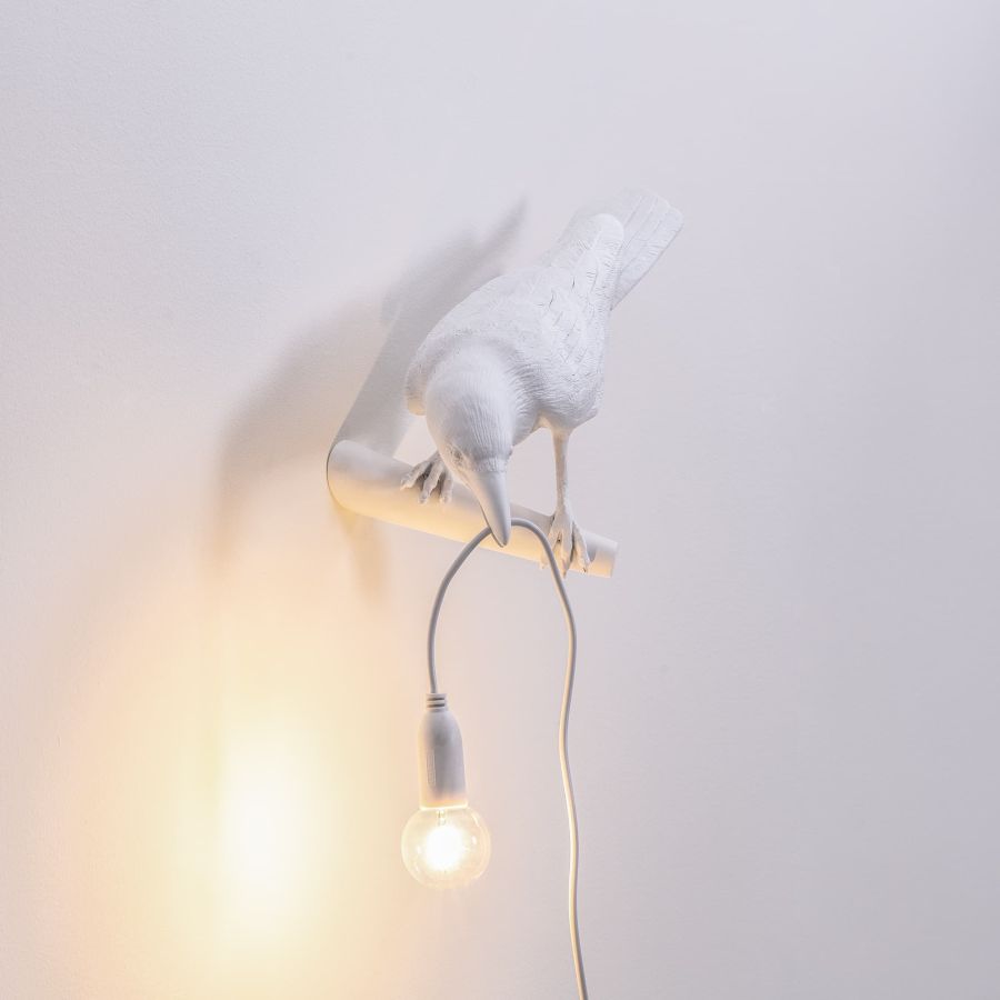 Seletti Bird Lamp White Looking Left Offerte giornaliere