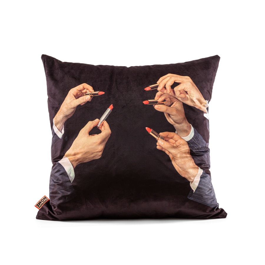 Seletti Cushion Lipstick Black Solo un giorno rimasto