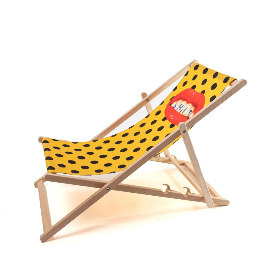 Seletti Deck Chair Shit Esporta salva
