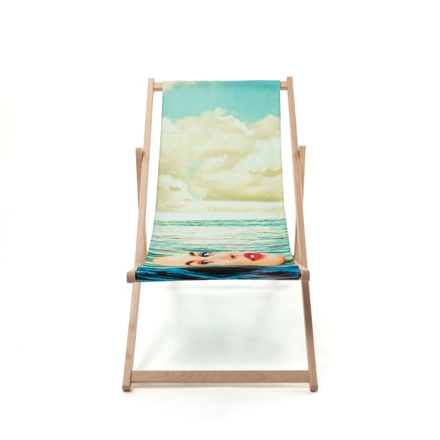 Seletti Deck Chair Girl in the Sea Black Friday Prezzi
