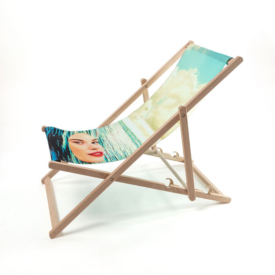 Seletti Deck Chair Girl in the Sea Black Friday Prezzi