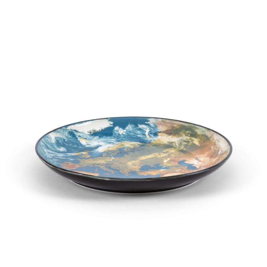 Seletti Cosmic Diner Earth Europe Tray Convenienza