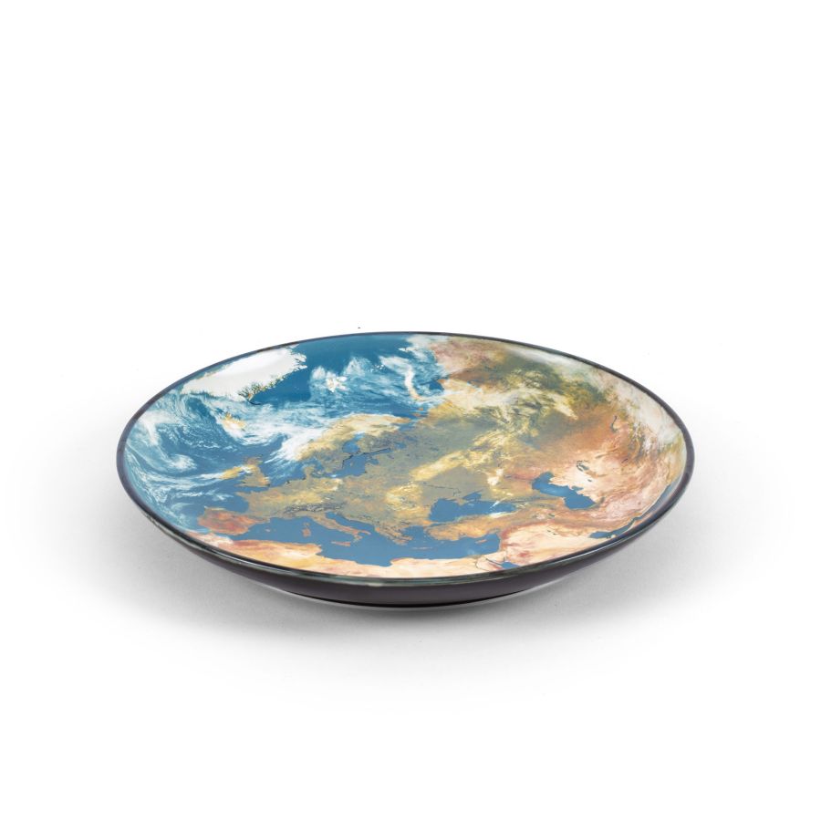 Seletti Cosmic Diner Earth Europe Tray Convenienza