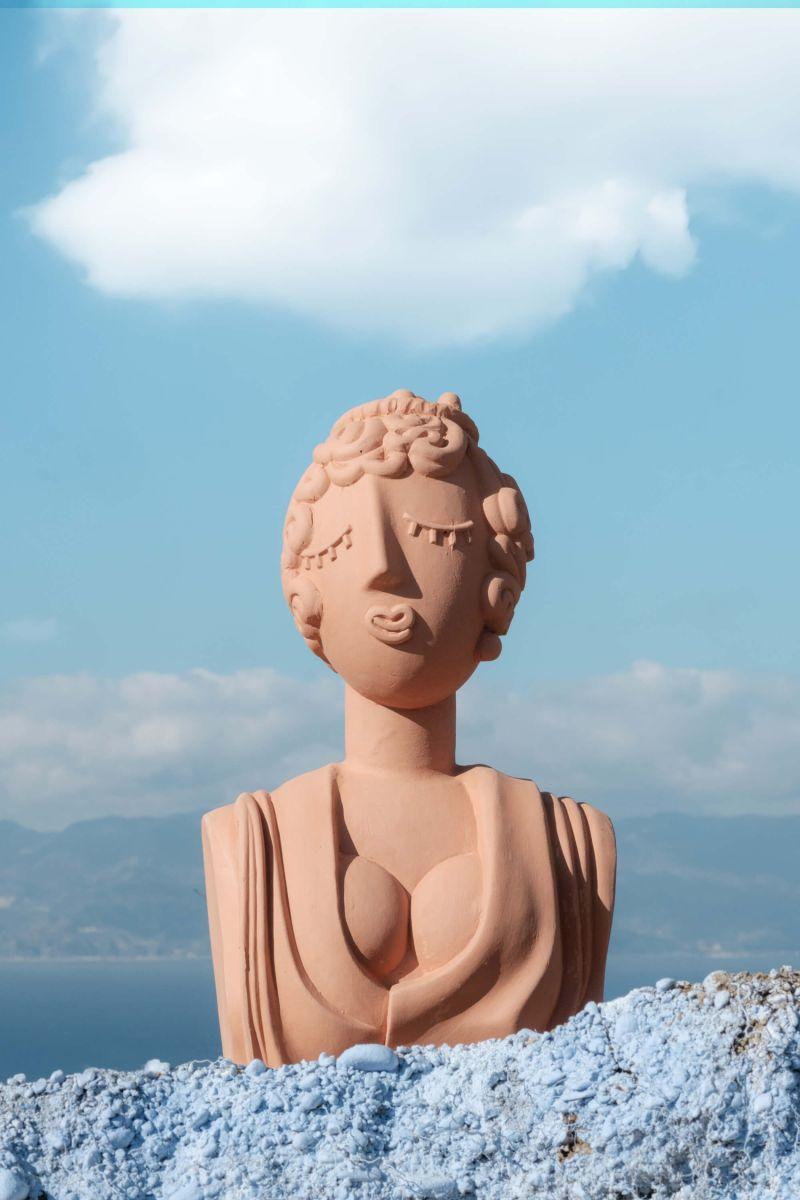 Seletti Terracotta Bust Man Economico
