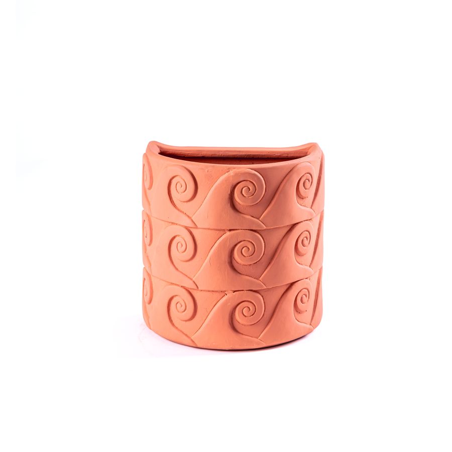 Seletti Terracotta Wall Vase Greche Vendita Calda