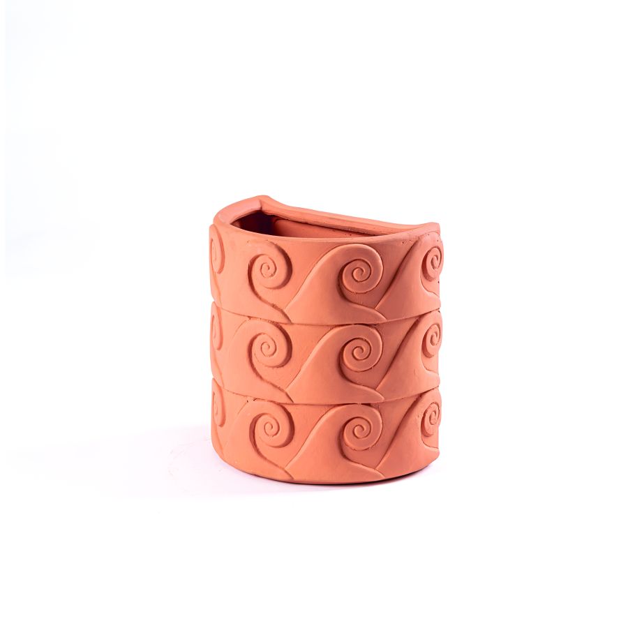 Seletti Terracotta Wall Vase Greche Vendita Calda