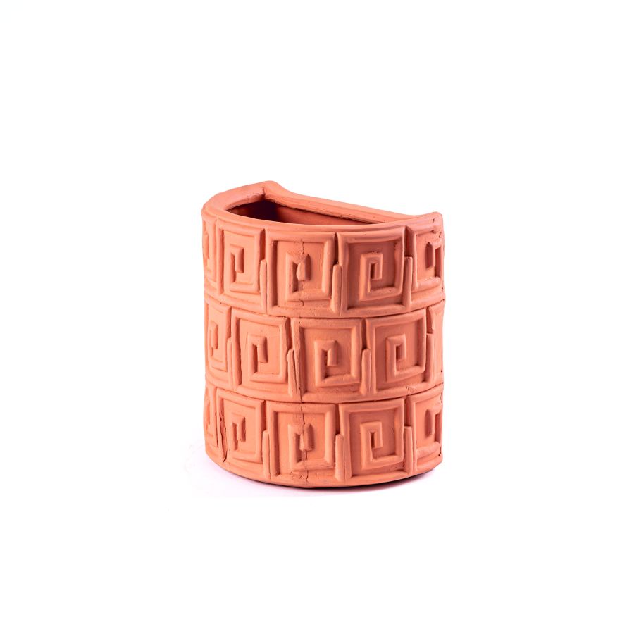 Seletti Terracotta Wall Vase Greche Vendita Economica