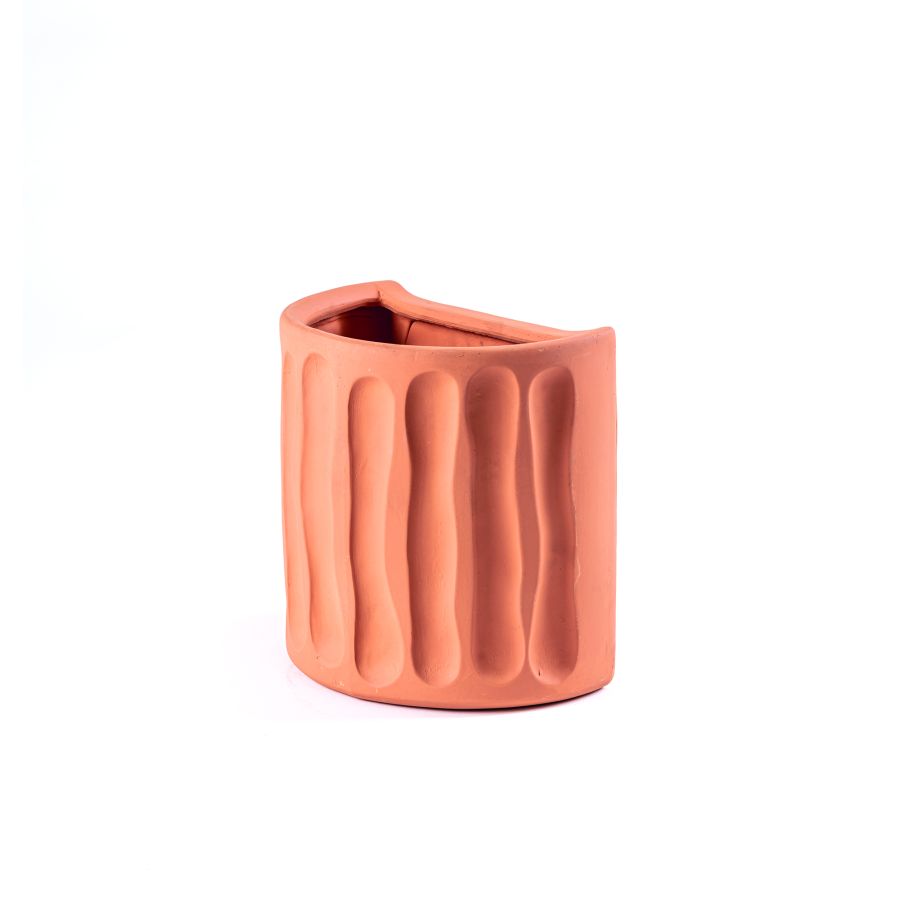 Seletti Terracotta Wall vase Dorico Saldi Di Fabbrica